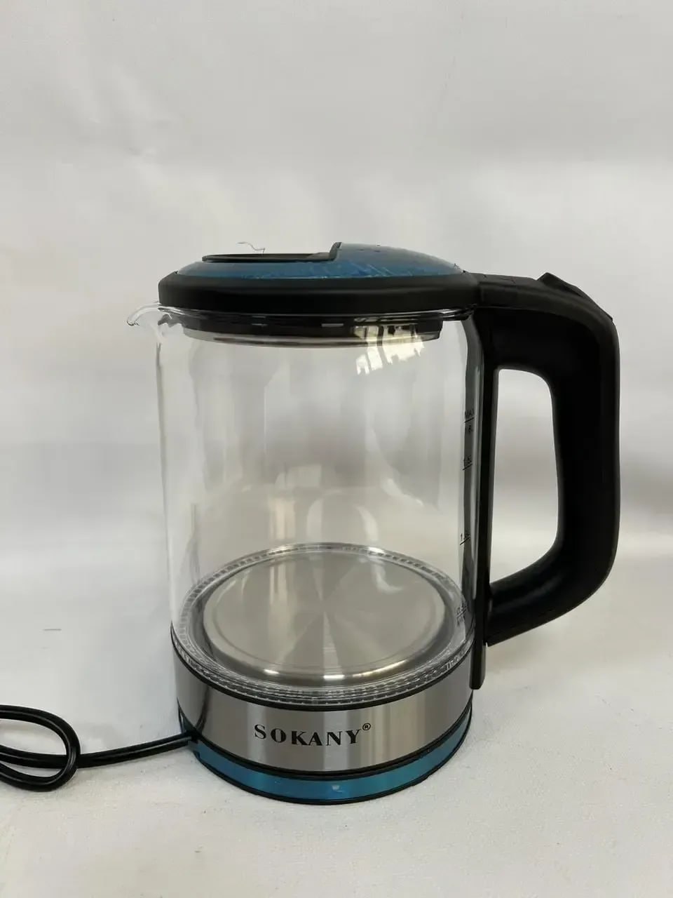 Електрочайник скляний 1,8 л 1350 Вт Sokany SK-09012