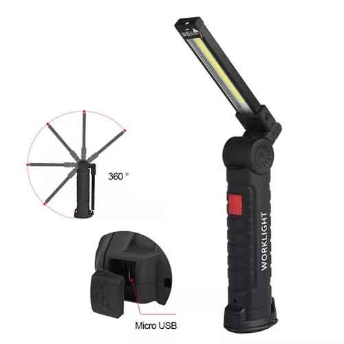 Ліхтар WORKLIGHT W51-SMD+COB (White+Red)  — фото 2