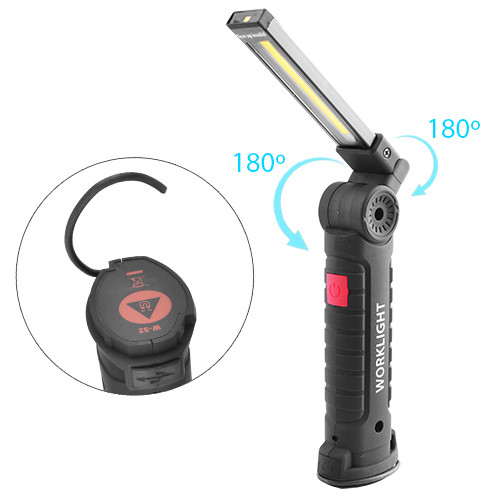 Ліхтар WORKLIGHT W52-SMD+COB (White+Red) — фото 4